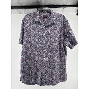 UNTUCKit Men's Short Sleeve Tall Slim  Buckley  Button-up Short Sleeve  XXL Tall